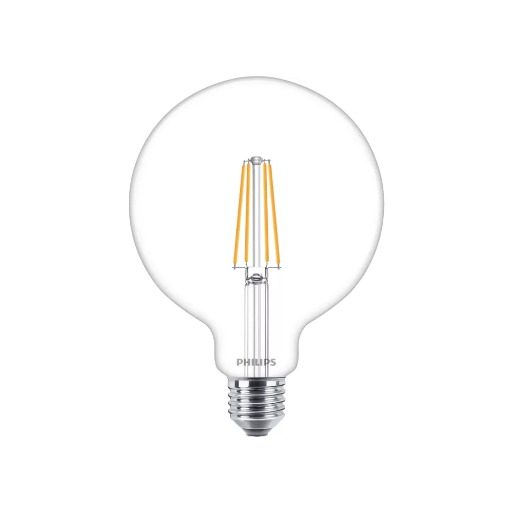 Sijalka Philips Master LED 5,9W=60W 2700K 806lm G120 Classic globe prozorna dimmable-zatemnilna