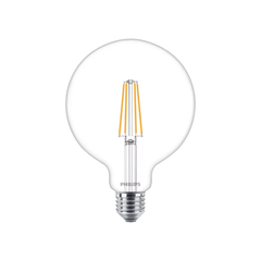 Sijalka Philips Master LED 5,9W=60W 2700K 806lm G120 Classic globe prozorna dimmable-zatemnilna