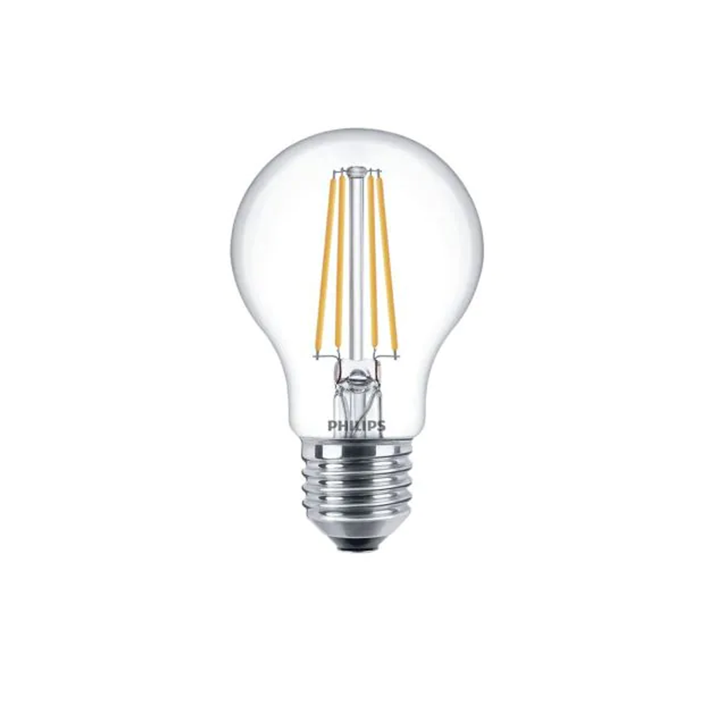Sijalka Philips LED E27 7W=60W 2700K 806lm A60 retro prozorna