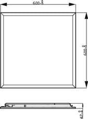 Stropna svetilka Philips CL560 SSW 36W 2700K SQ