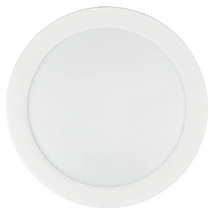 Svetilka E2 LED stropna / vgradna Space multiwatt 12W CCT 1600lm 170mm okrogla bela