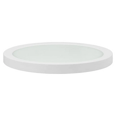 Svetilka E2 LED stropna / vgradna Space multiwatt 18W CCT 2300lm 225mm okrogla bela