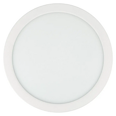 Svetilka E2 LED stropna / vgradna Space multiwatt 18W CCT 2300lm 225mm okrogla bela