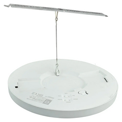 Svetilka E2 LED stropna / vgradna Space multiwatt 18W CCT 2300lm 225mm okrogla bela