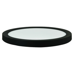 Svetilka E2 LED stropna / vgradna Space multiwatt 18W CCT 2300lm 225mm okrogla črna