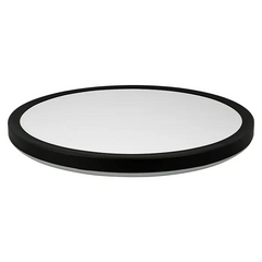 Svetilka E2 LED stropna / stenska Twice 2 24W CCT 3200lm 420mm IP54 okrogla črna