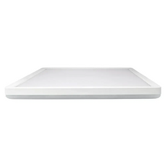 Svetilka E2 LED stropna / stenska Twice 2 24W CCT 3200lm 420mm IP54 kvadratna bela