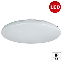 Svetilka E2 LED stropna / stenska white2 R 36W 4000K 4300lm 430mm okrogla bela