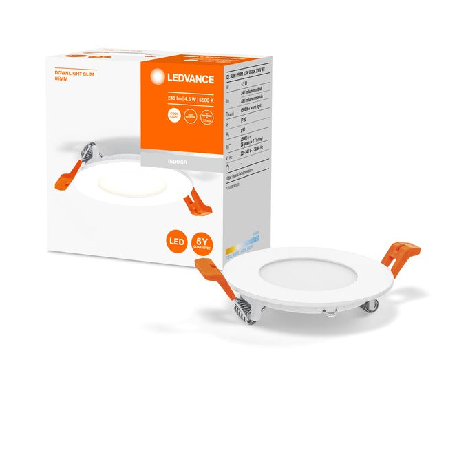 Vgradna svetilka Ledvance LED Downlight Slim 85mm 4.5W 6500K FI-72mm