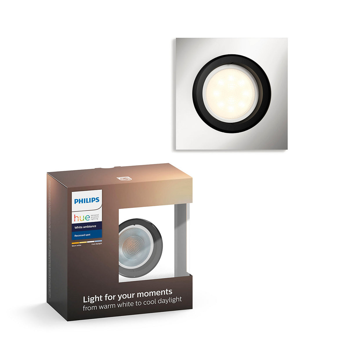 Hue WA 50421/48/P9 vgradni reflektor Milliskin alu BT