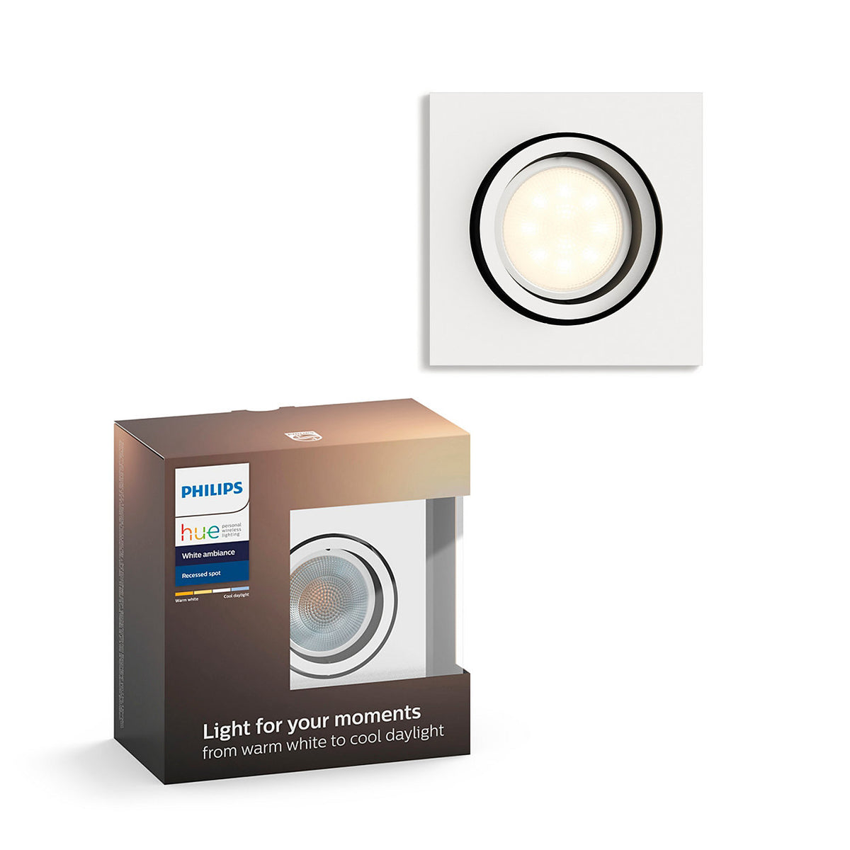 Hue WA 50421/31/P9 vgradni reflektor Milliskin bel BT