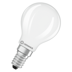 Žarnica Ledvance LED E14 4,2W=40W 3000K 470lm P45 bučka matirana
